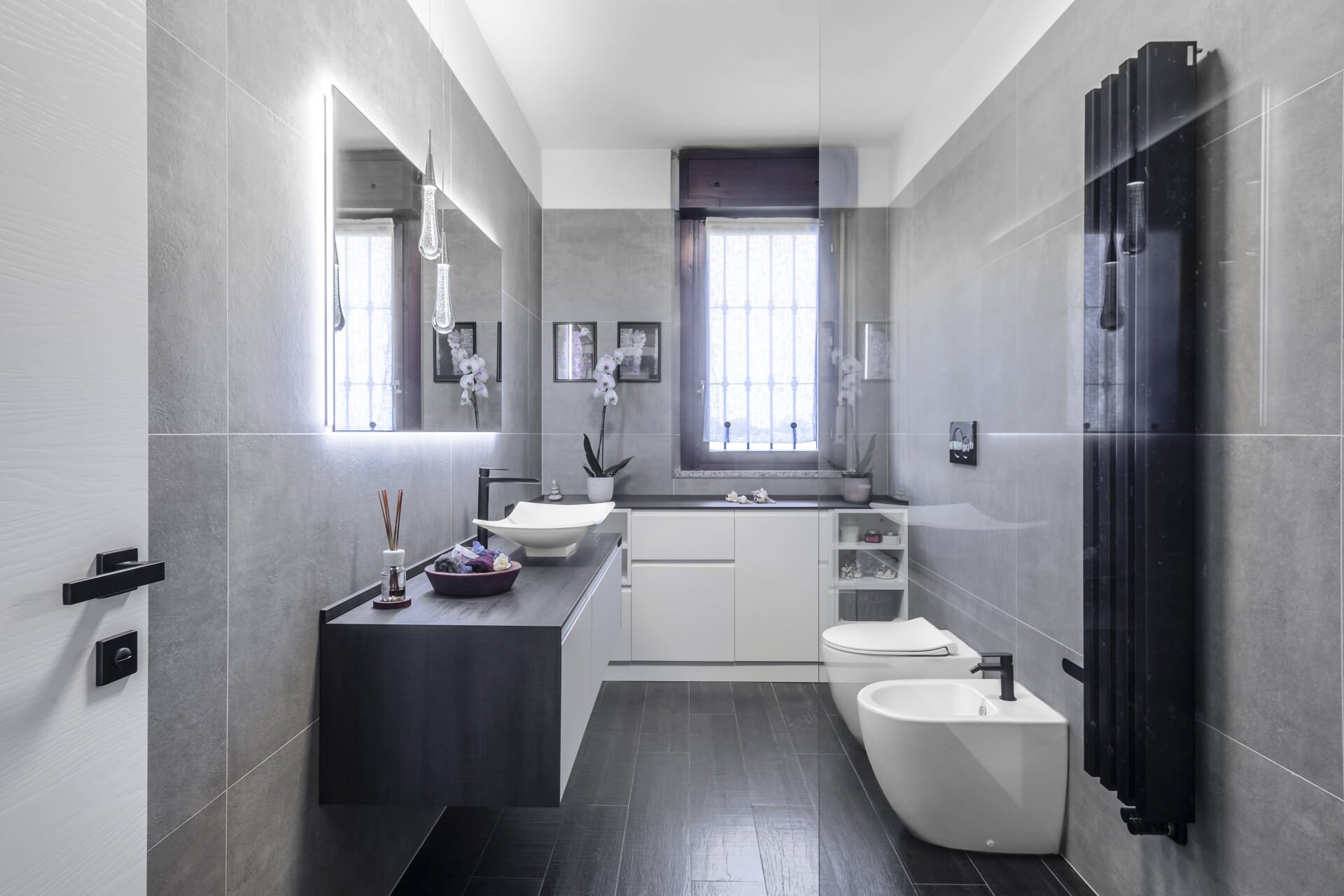 Ristrutturazione di un bagno di 7,6mq a Milano