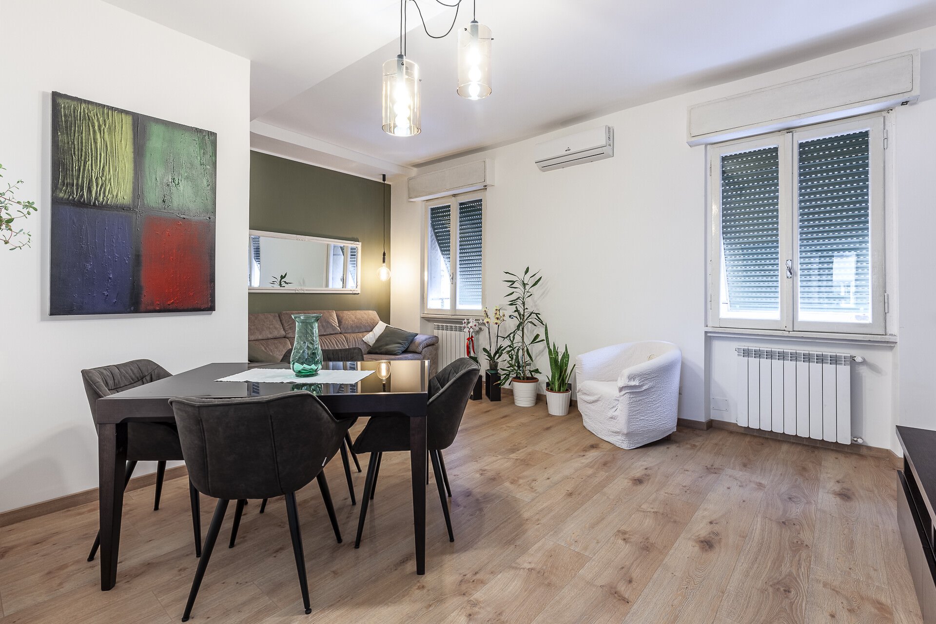 Ristrutturazione di un appartamento di 75mq a Roma