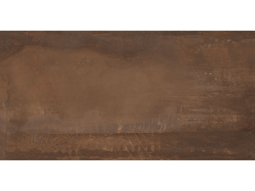 Piastrella Oxyde Corten 60X120 Gres Effetto Cemento Metalizzato Ruggine