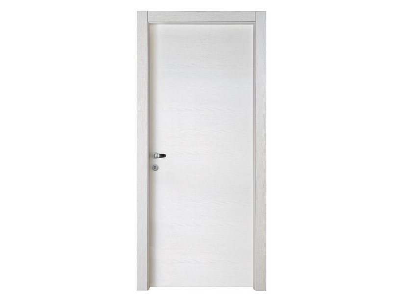 Porta a Battente Performance 80xH210 cm Frassino Bianco