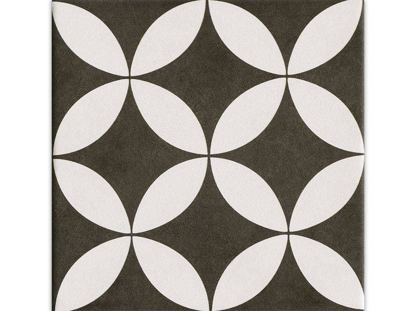 Piastrella Quilt Decoro Belgravia 20X20 Gres Effetto Cementina