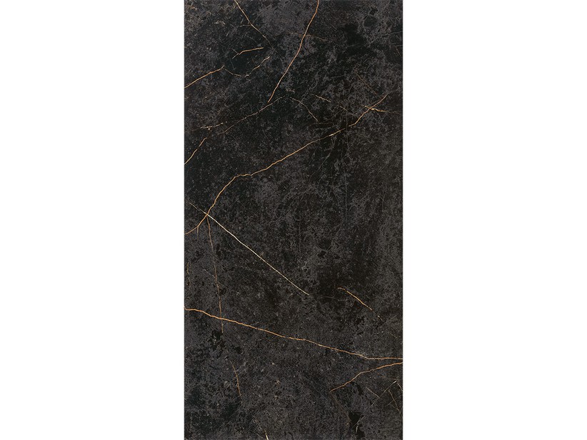 Piastrella Saint Laurent 60x120 Full Lappato Gres Effetto Marmo Nero
