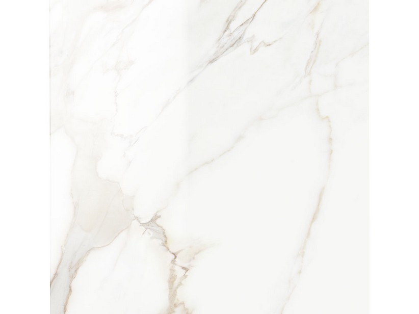 Piastrella Xlab Calacatta 120X120 Gres Lappato Effetto Marmo Bianco